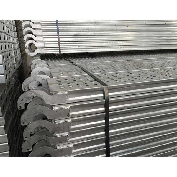 盘扣、轮扣、碗扣脚手架可与挂钩钢跳板相匹配